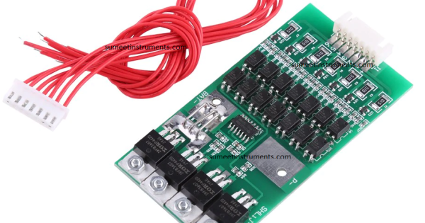 BMS SHL1J-7S-20A with Connector for Lithium Battery