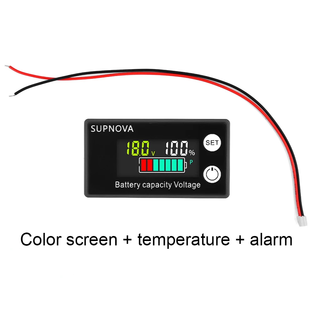 Supnova Battery Capacity Indicator DC 8V-100V