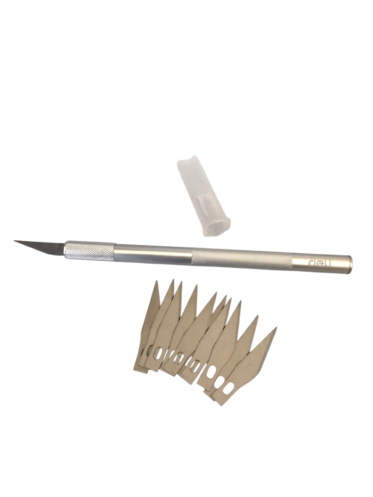 Silver Metal carving knife